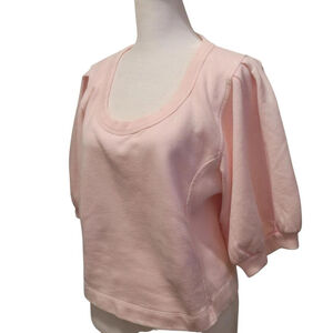 Pink Aerie Fleece crop top #pinktop #crop #princess #schoolgirl